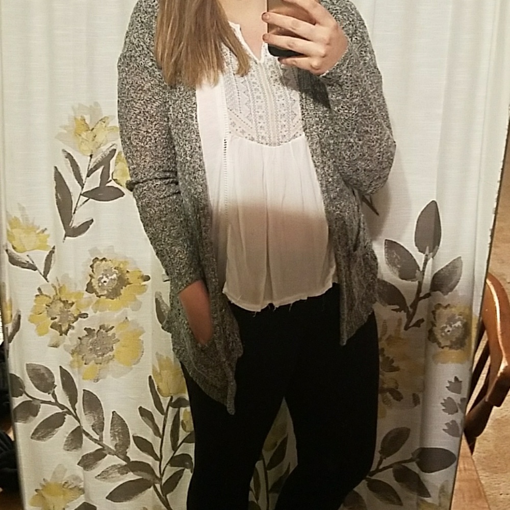 Green Cardigan
